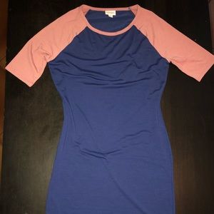 Perfect Pink and Blue Julia Dress